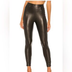 SPANX Faux leather skinny jeans NWOT